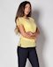 Жълта блуза от шифон с къс ръкав от онлайн магазин Efrea.